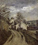 Paul Cezanne The House of Dr Gachet in Auvers Sweden oil painting artist